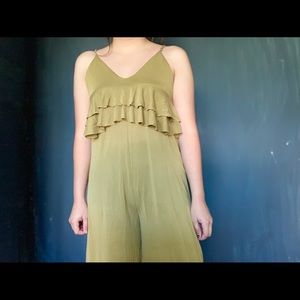 |SOLD| UO Green Jumpsuit